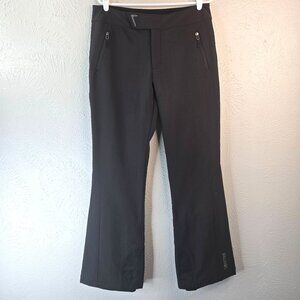Marmot Snow Pant Womens Sz Large Insulated Fleece Lined Black Ski Winter Outdoor